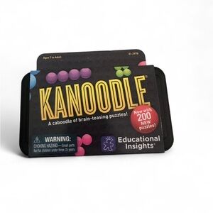 Kanoodle Puzzle Game - Black and Purple